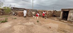 امدادرسانی هلال احمر به حادثه‌دیدگان سیلاب در ۴ شهرستان خراسان جنوبی