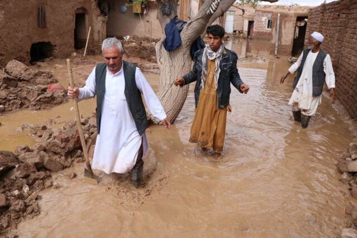 سیل در شمال افغانستان منجر به تخریب منازل شد