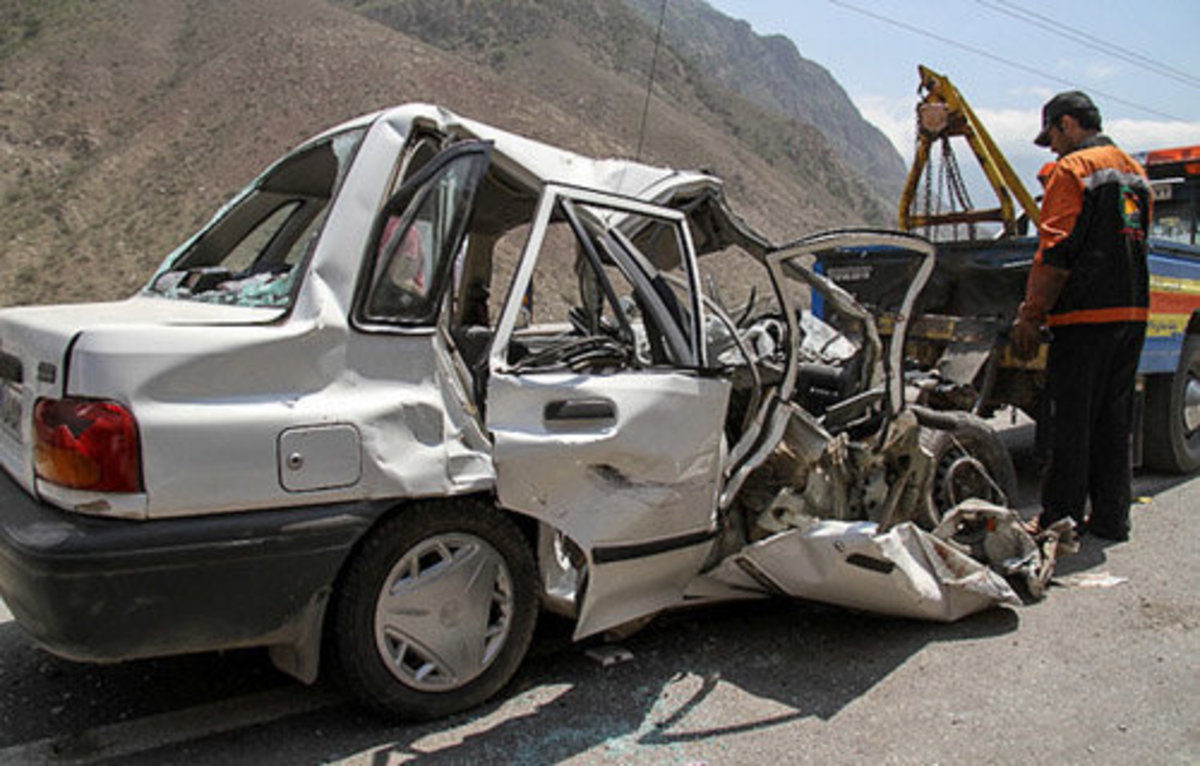 حادثه واژگونی  پراید جان یک نفر را گرفت