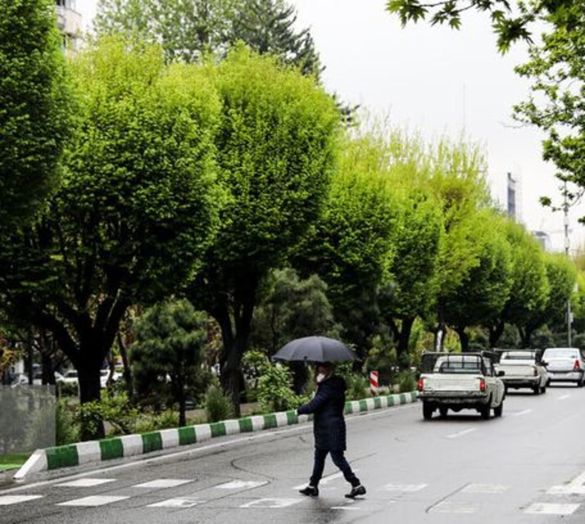 کاهش نسبی دمای پایتخت طی امروز