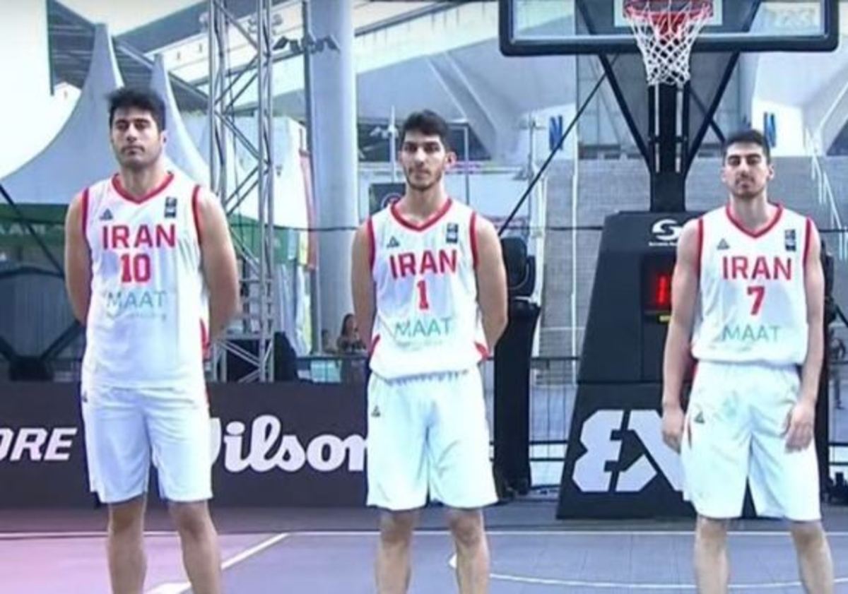 اولین پیروزی تیم ملی بسکتبال سه نفره ایران در کاپ آسیا