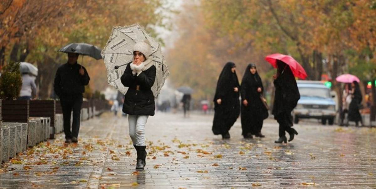 آسمان اصفهان در آستانه بارش برف و باران