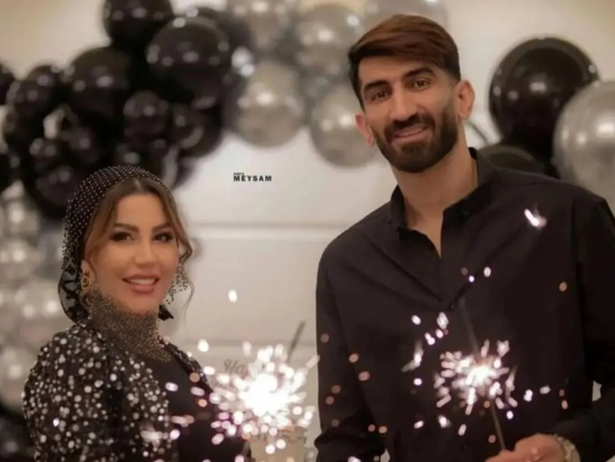 لاکچری بازی اکرم خانم تو شب تولدش توجه همه رو جلب کرد+عکس