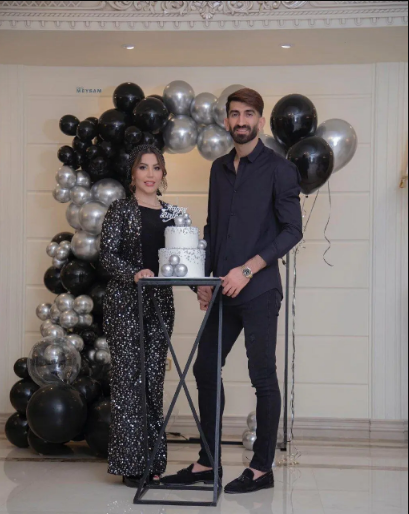 لاکچری بازی اکرم خانم تو شب تولدش توجه همه رو جلب کرد+عکس