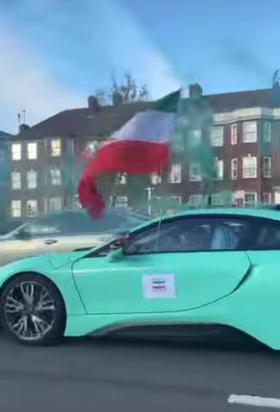 ماشین آخرین مدل و لوکس دختر علی دایی با رنگ منحصر به فرد/ لامبورگینی دنیز کولاک کرد! +عکس