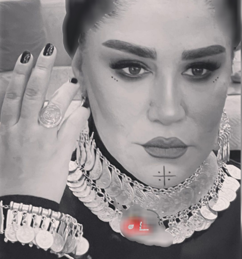 عکس چهره جادوگری نسیم ادبی که همه را شوکه کرد!