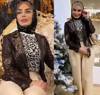 استایل عجیب خانم مجری صدا و سیما خارج از تلویزیون / او را دیگر نمی‌شناسیم