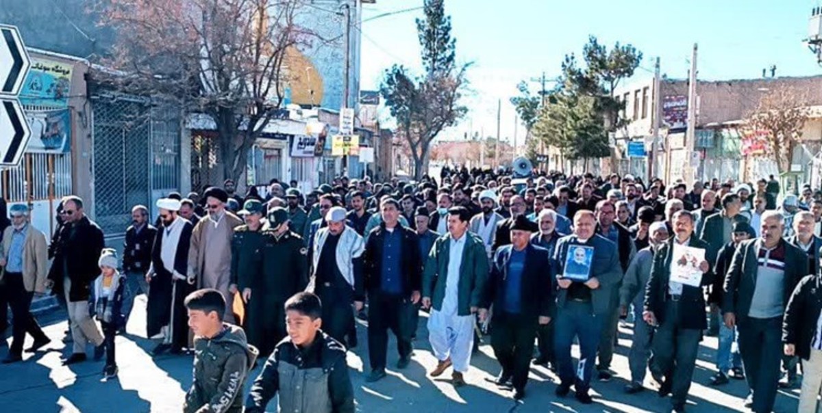 خروش انزجاز از حادثه تروریستی کرمان در خراسان‌جنوبی طنین انداز شد