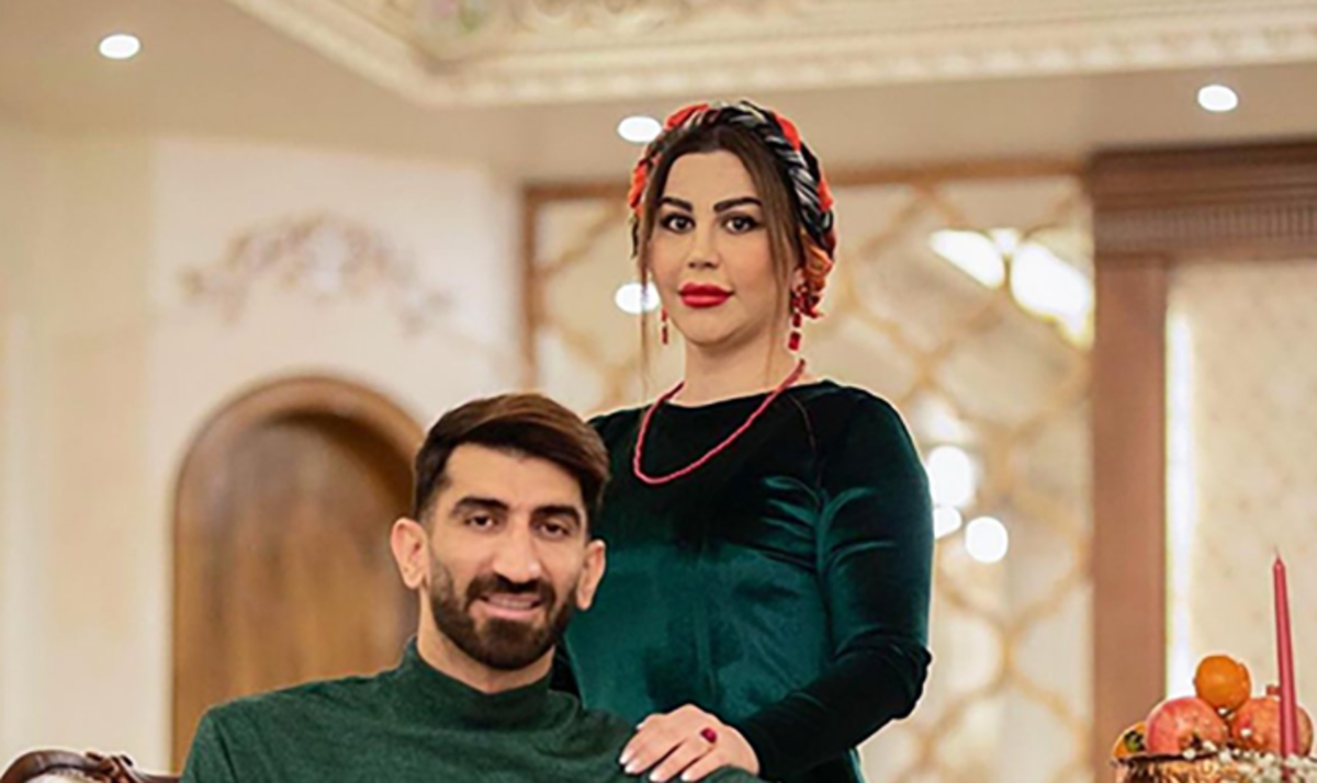 عکس‌های منتشر شده از ست زدن‌های خانوادگی دروازه بان محبوب کشور/سبز پولداری!