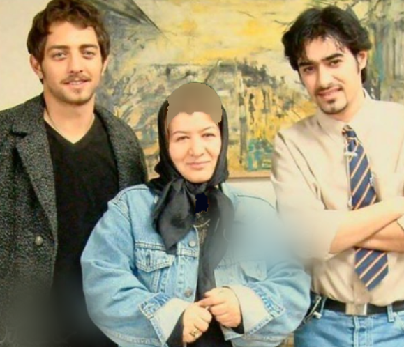 عکسی زیرخاکی از شهاب حسینی و بهرام رادان