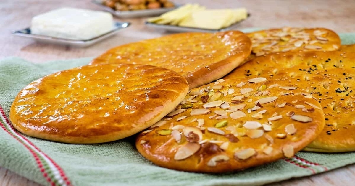 نان شیرمال یک ایده جذاب برای صبحانه فرزندتان