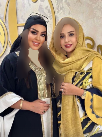 شبنم قلی خانی و آرایشگرش شبنم قلی خانی و آرایشگرش