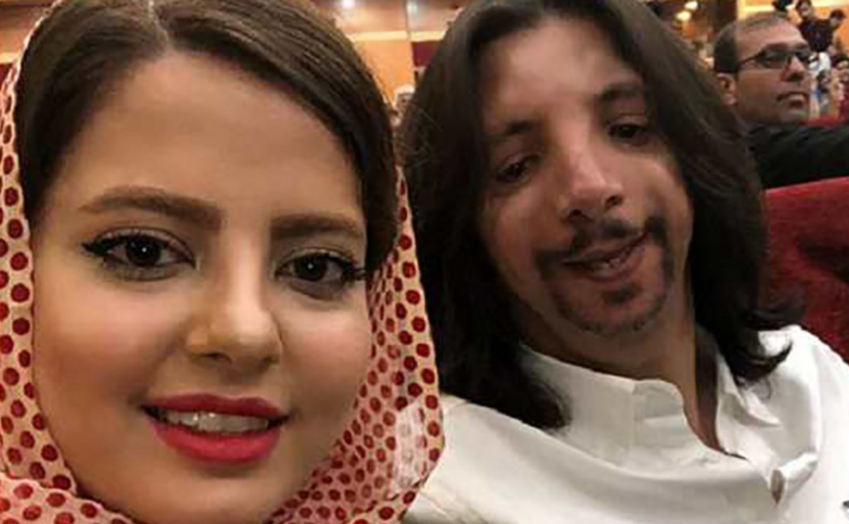جشن لاکچری خانم بلاگر کنار همسر معروفش، فرهاد ایرانی/عکس