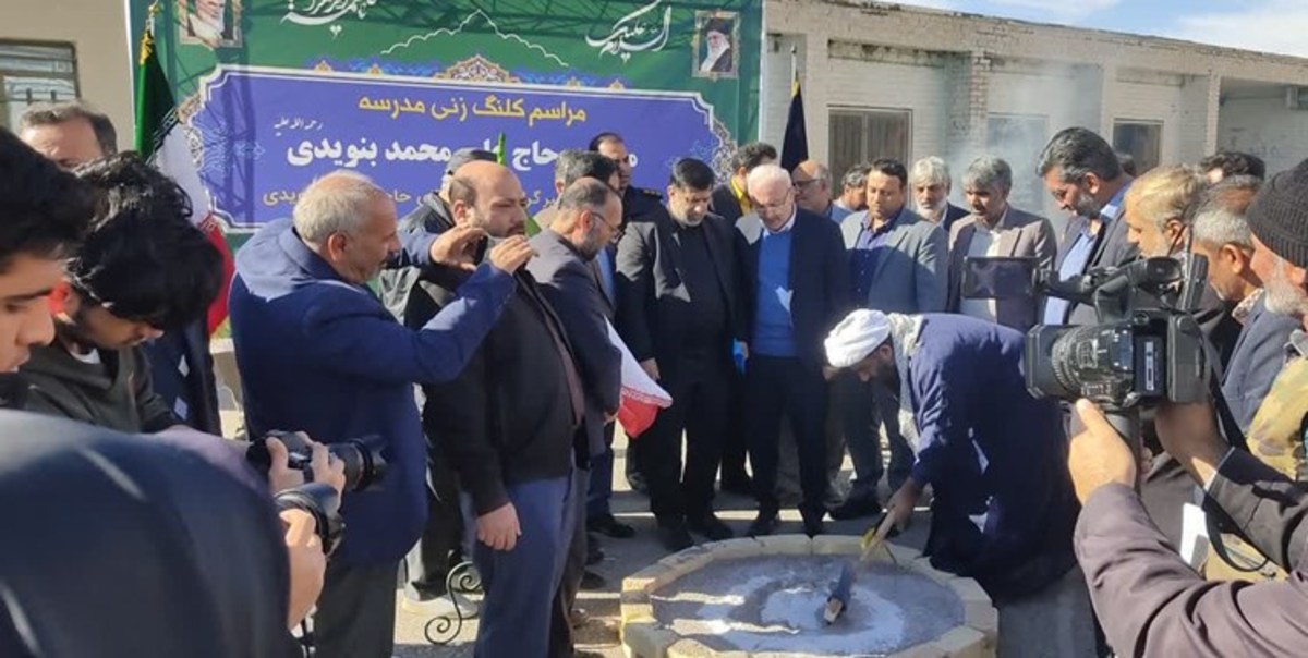 تخریب و بازسازی مدرسه ۶ کلاسه در سلفچگان توسط خیر مدرسه‌ساز
