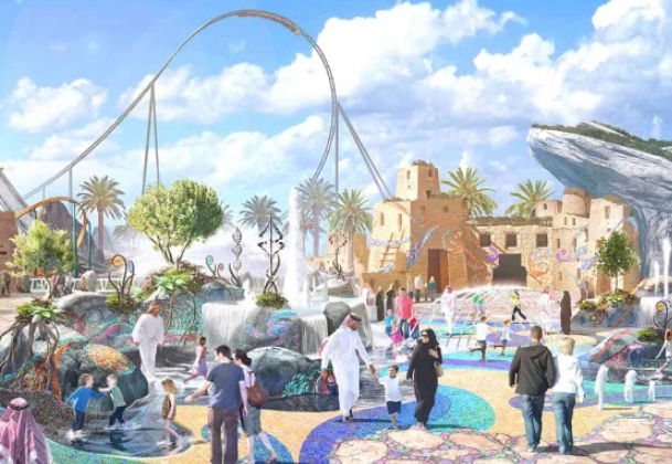 ساخت یک پارک تفریحی ۳ برابر والت دیزنی فلوریدا در عربستان سعودی