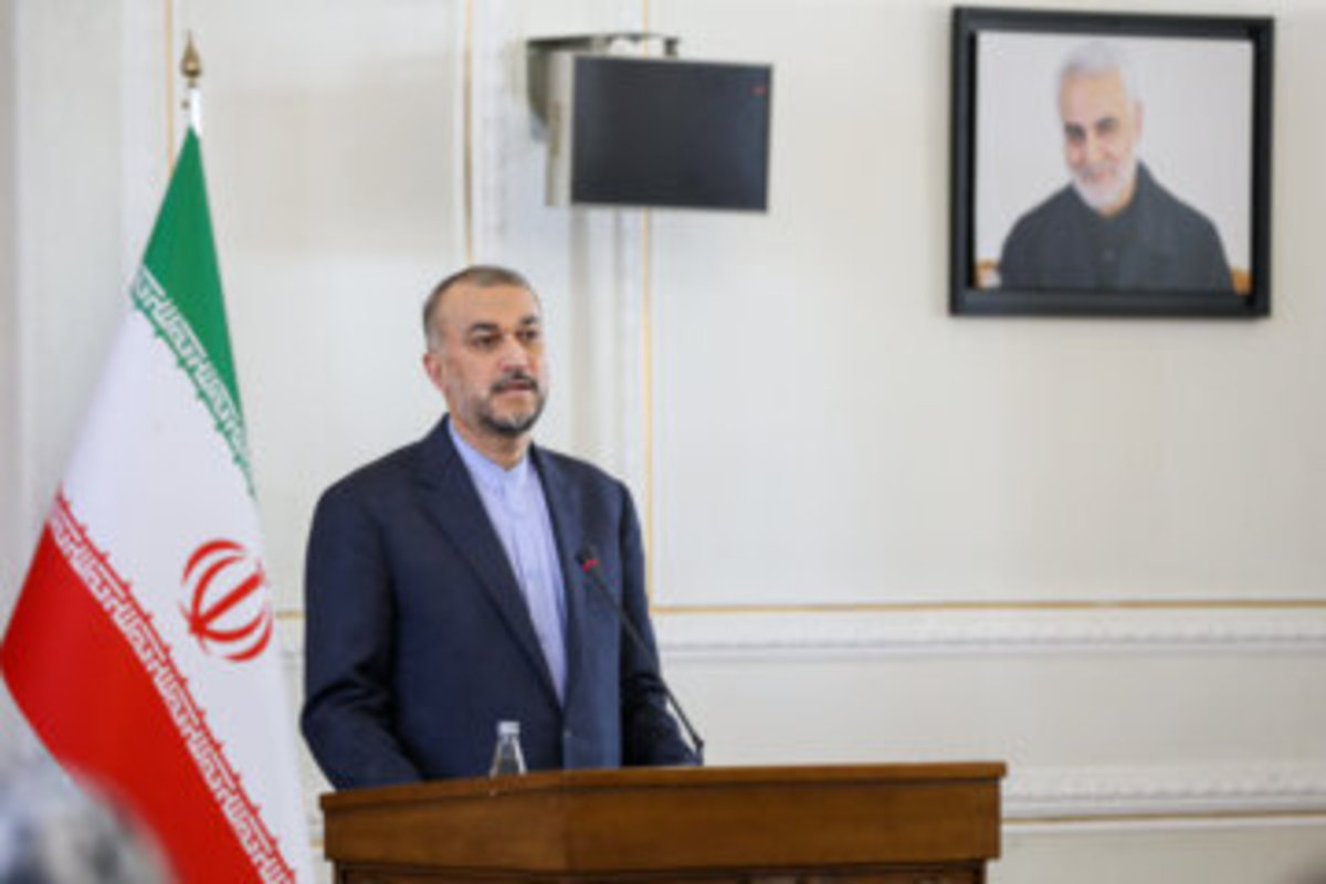 امیرعبداللهیان: آمریکا حمایت از تل‌آویو را متوقف کند تا امنیت به منطقه بازگردد