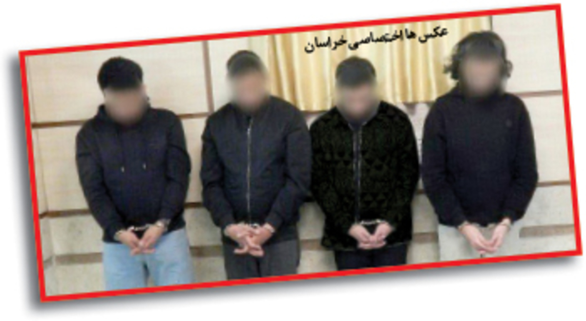 «اشباح سیاه» پلخمون به دست در تور پلیس
