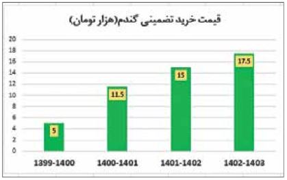 خودکفایی گندم نزدیک‌تر شد؛ اعلام نرخ خرید تضمینی گندم