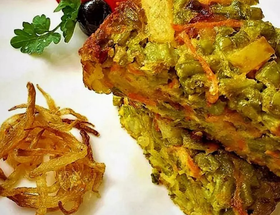طرز تهیه کوکو لوبیا سبز+مواد لازم