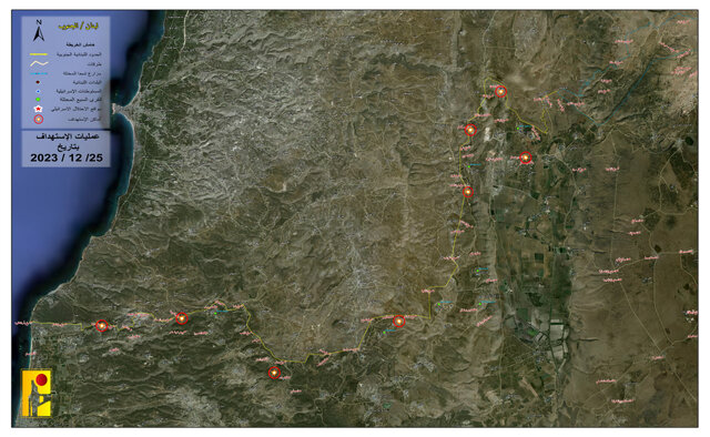 ۸ عملیات حزب‌الله علیه صهیونیست‌ها در جبهه شمال