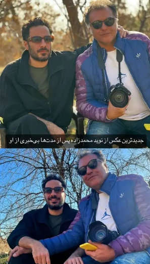 عکس/ نوید محمدزاده بعد از مدت‌ها خودش را نشان داد!
