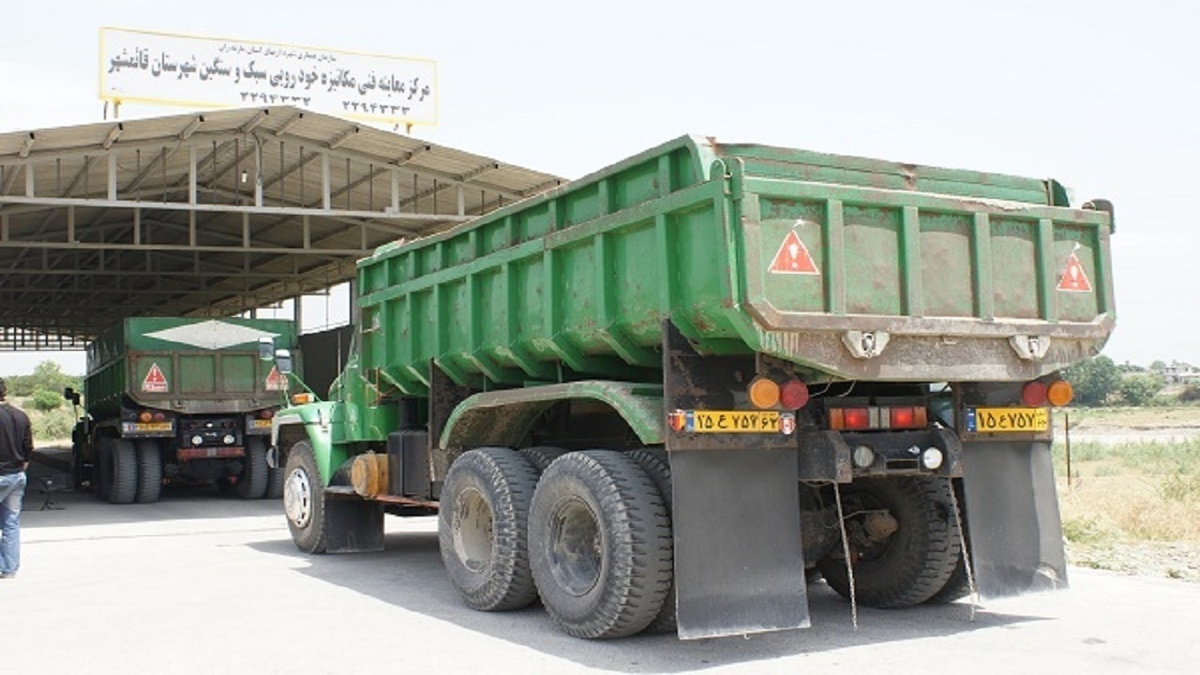 مراجعه بیش از ۶۸ هزار ناوگان سنگین به مراکز معاینه فنی مازندران
