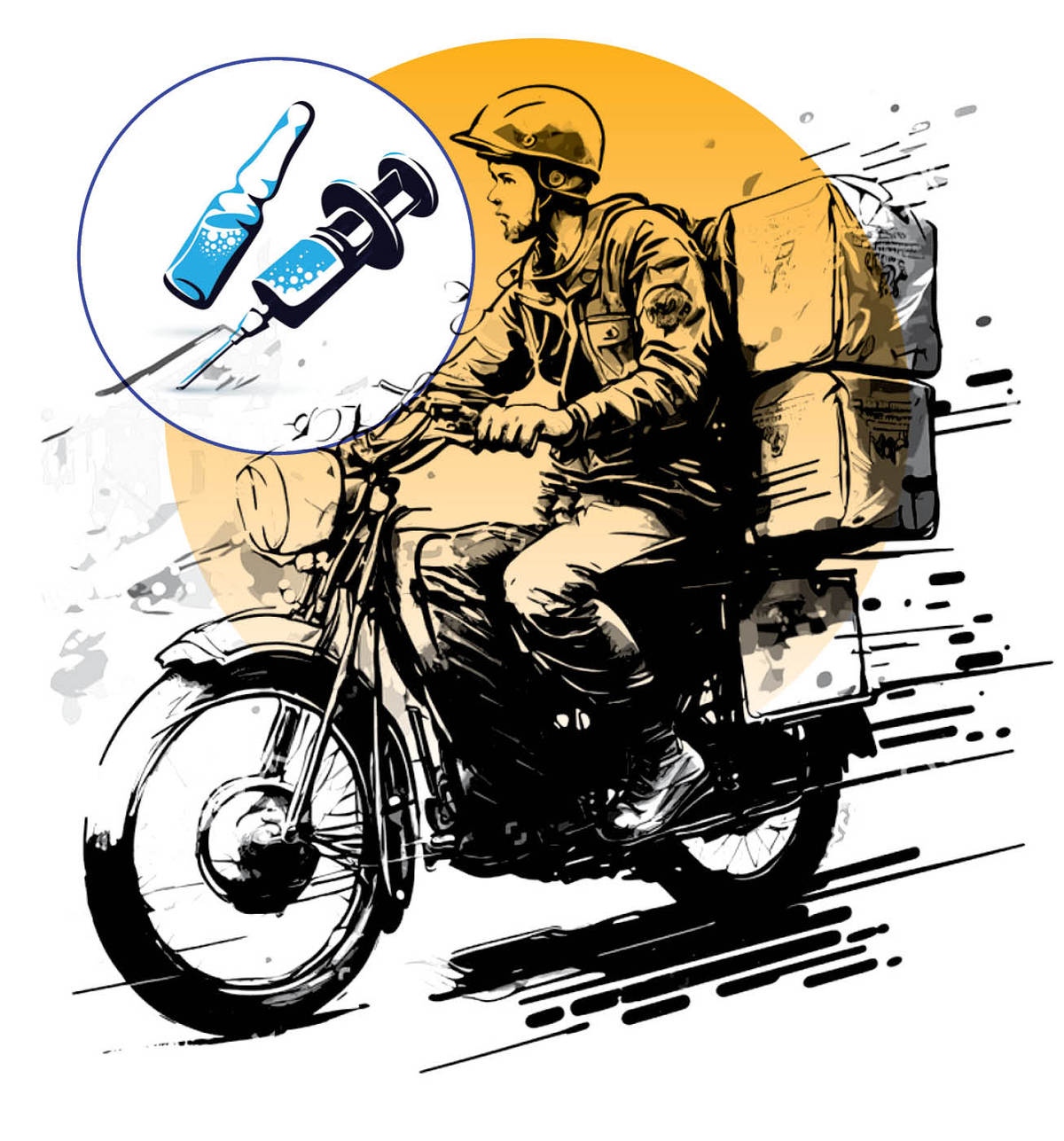 دارورسانی به سرعت برق و باد