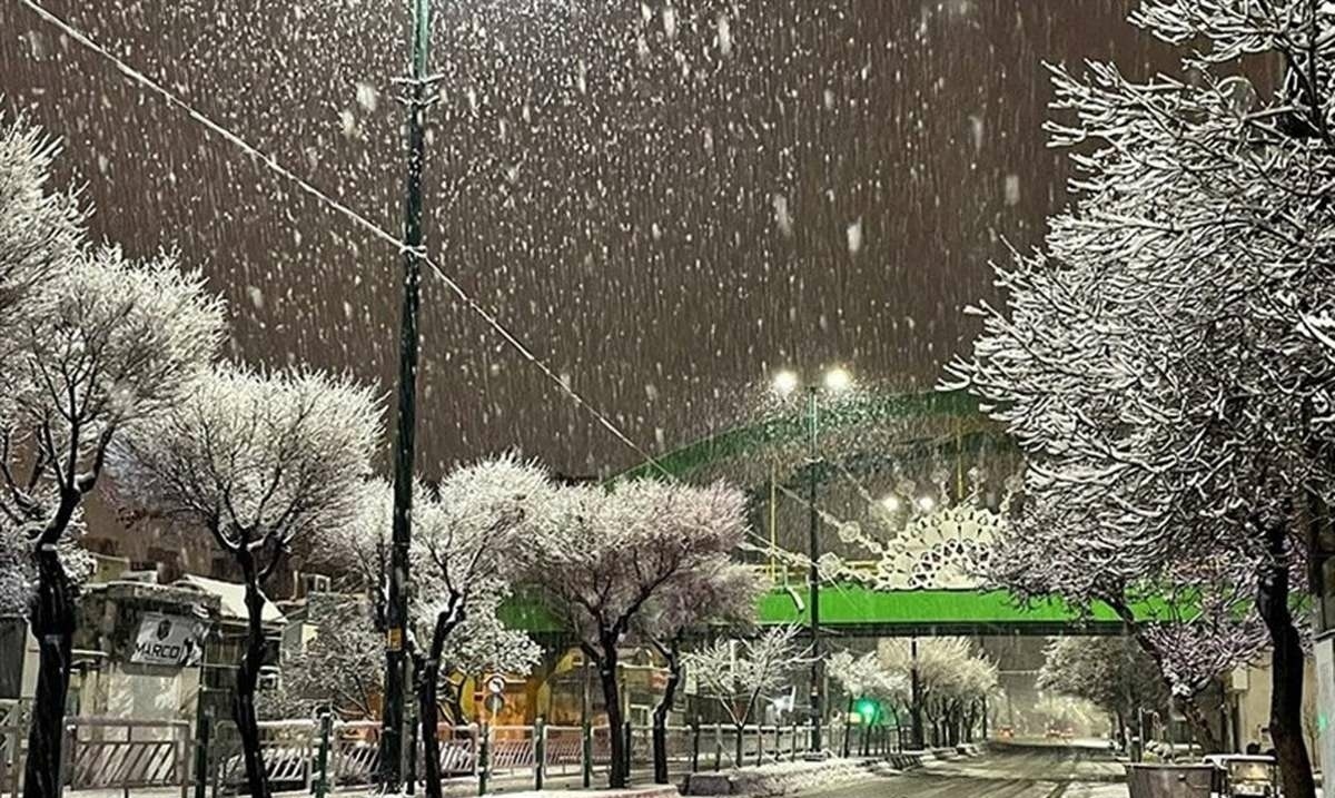 فردا استان مرکزی سفید پوش می‌شود