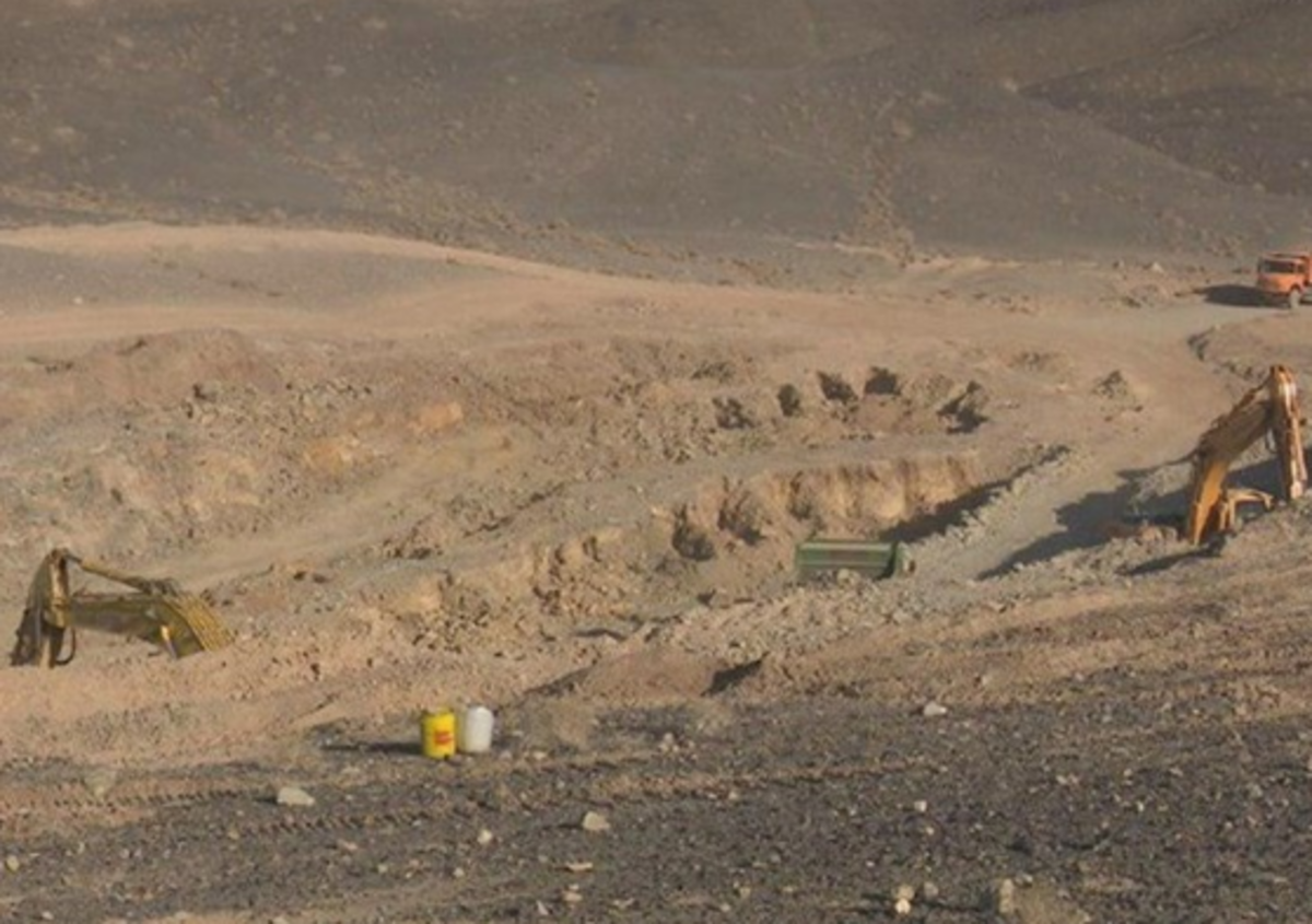 بالغ بر۱۹۱ هزار تن کانسنگ طلا از معدن طلای هیرد استخراج شده است