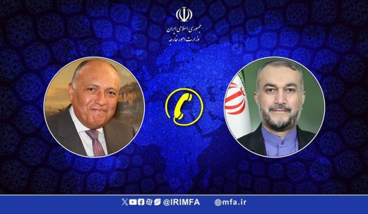مذاکرات حسین امیرعبداللهیان با وزیر امور خارجه مصر