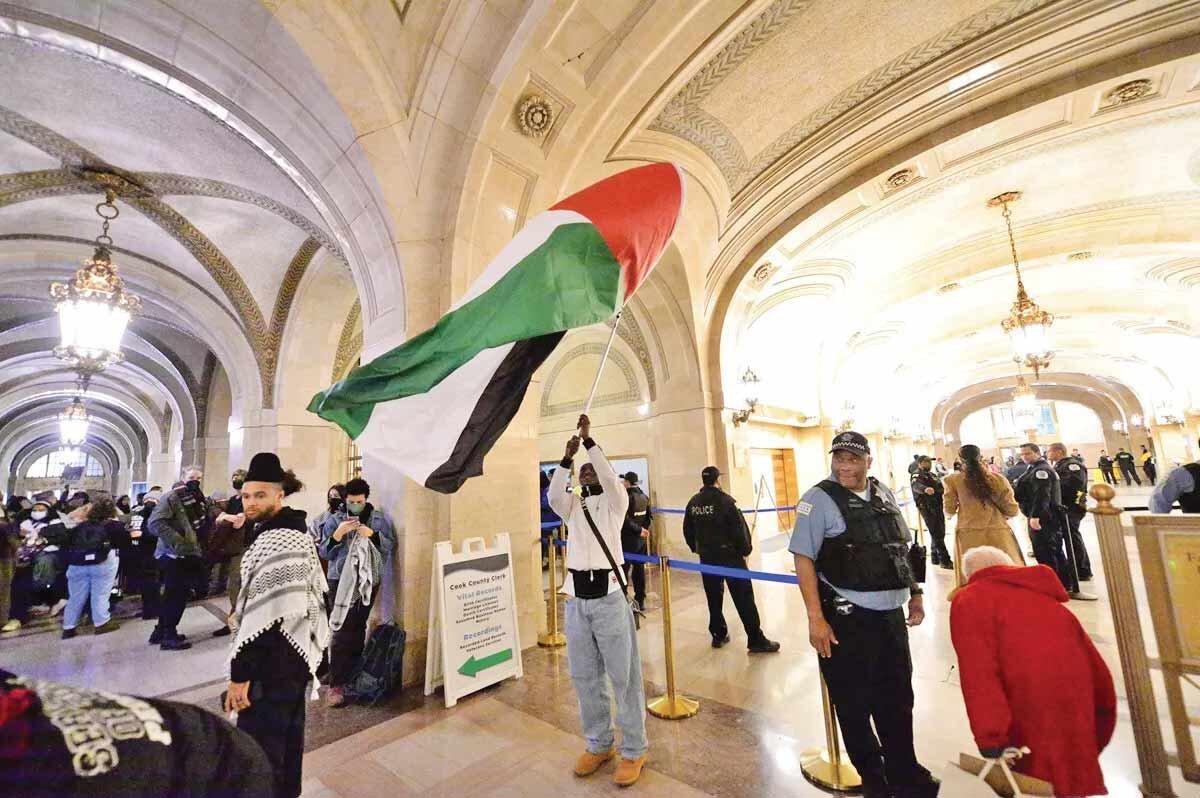 شیکاگو قطعنامه برای آتش‌بس در غزه را امضا کرد