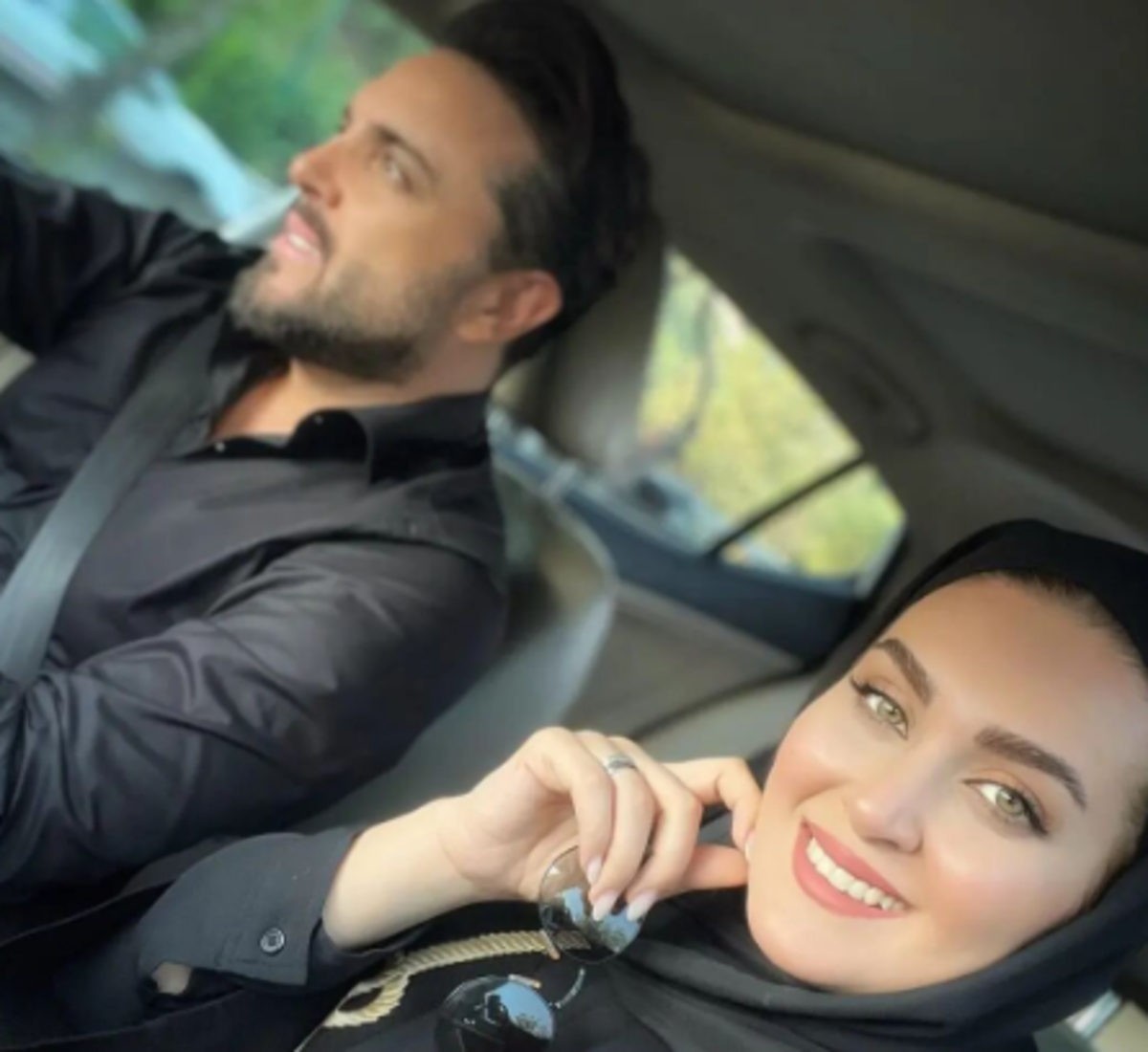 مجری خوشتیپ صدا و سیما چه همسر خوشگلی داره! /چقدر این زوج به هم میان!