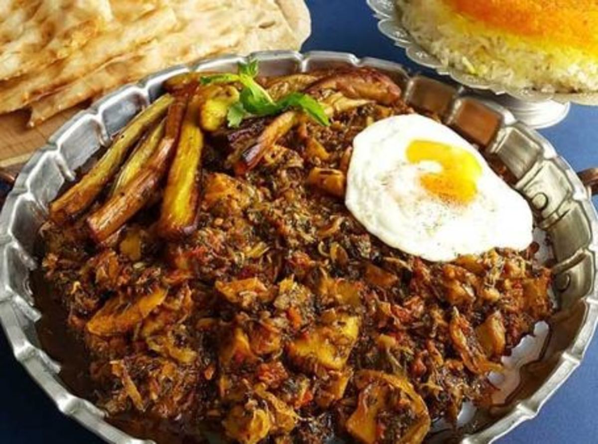 فوت کوزه گری درست کردن خورش بی نظیر ملا قورمه به سبک شمالی‌ها