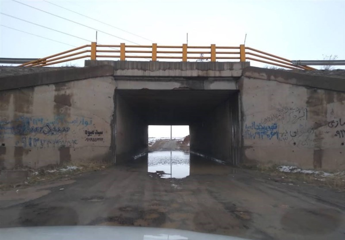 زیرگذر کاشان - نوش آباد بازگشایی شد