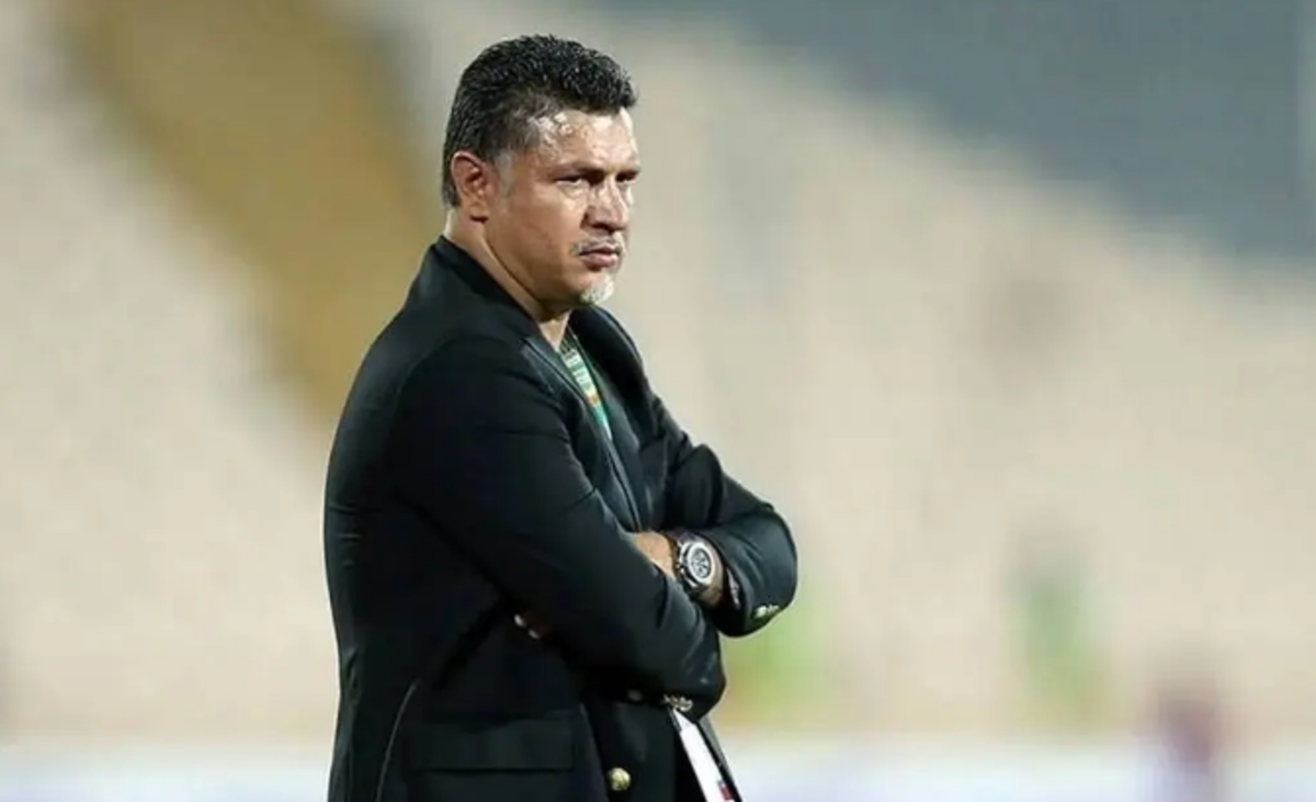 عشقولانه بازی علی دایی با همسر جوون و جذابش! +عکس