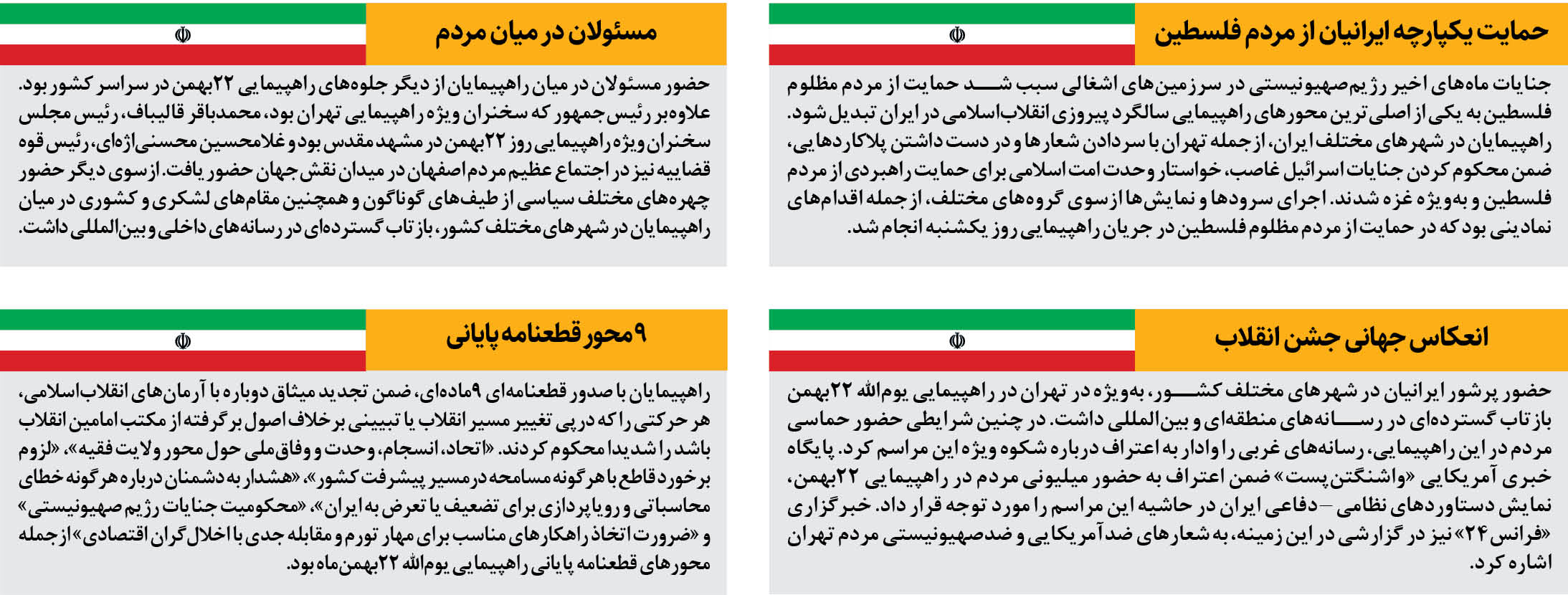 ایران؛ انقلابی‌تر از همیشه/ امسال ۲۰ درصد بیشتر آمده بودند