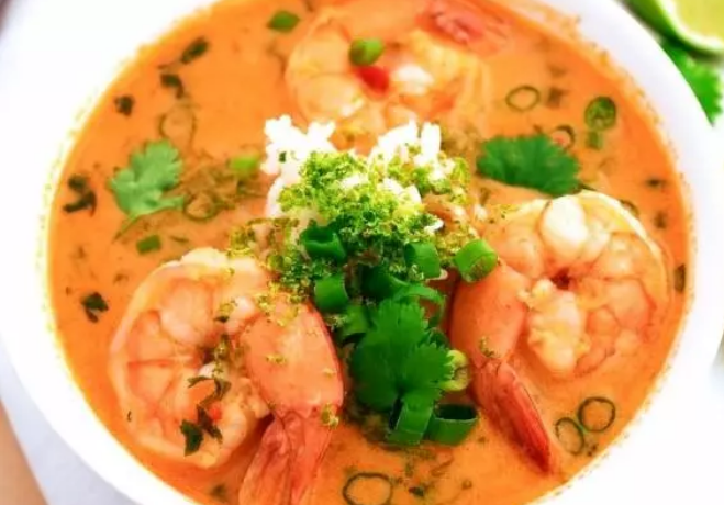 سوپ میگو یک غذای لاکچری و خوش طعم ویژه جنوب