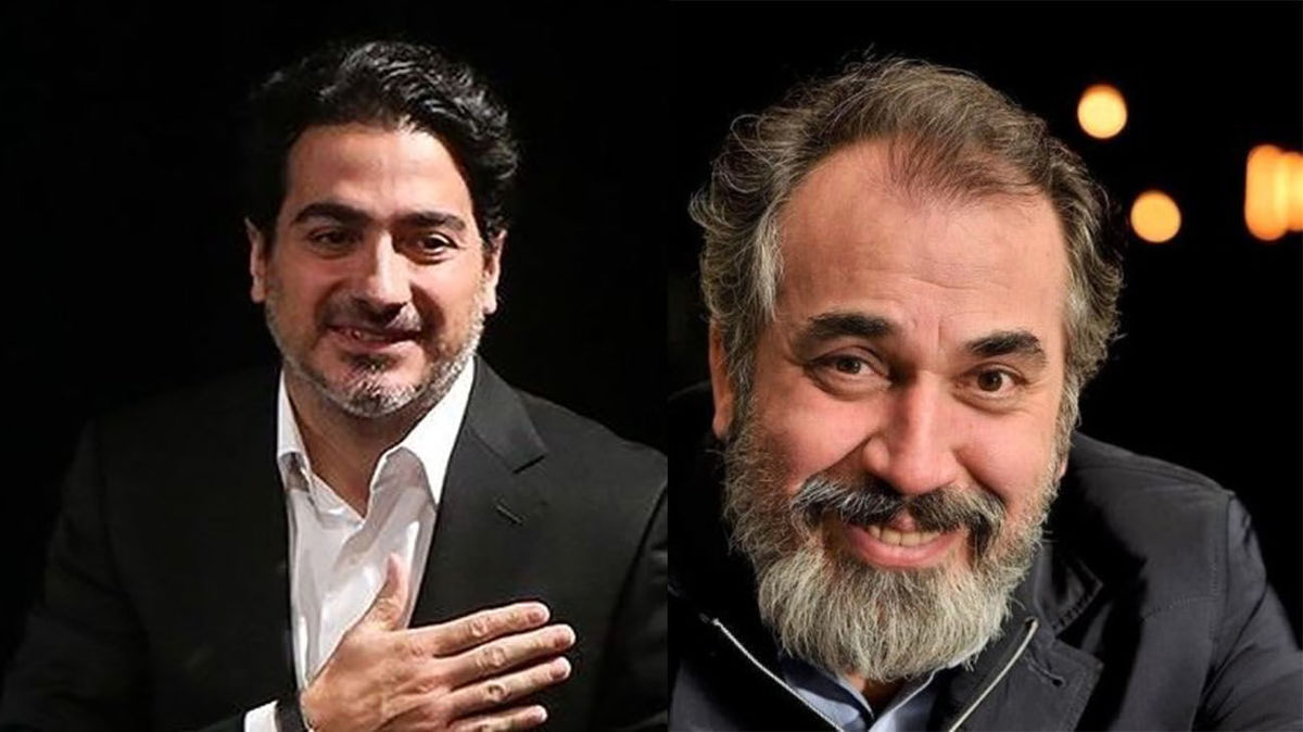 همایون شجریان و سیامک انصاری بعد از ۲۵ سال دوباره توی یک قاب قرار گرفتند+عکس