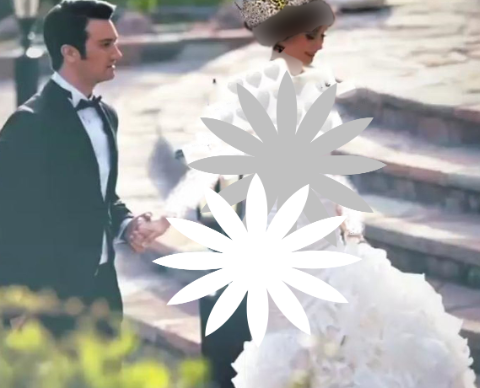 لباس عروش شیک و زیبای همسر زیبای شاهرخ استخری، هاتف سریال دلدادگان+عکس/ چه طراحی زیبایی داره...