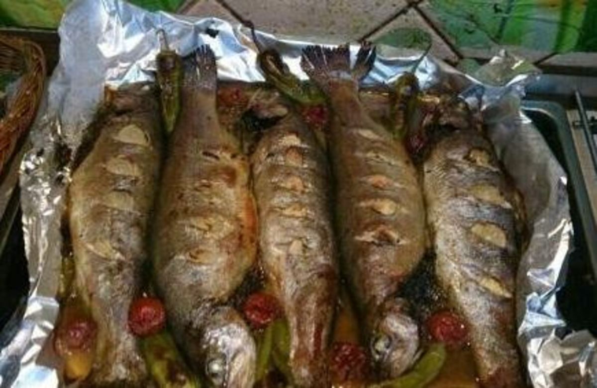 آموزش طبخ ماهی شکم پر لذیذ و پرطرفدار شمالی به سبک گیلانی‌ها