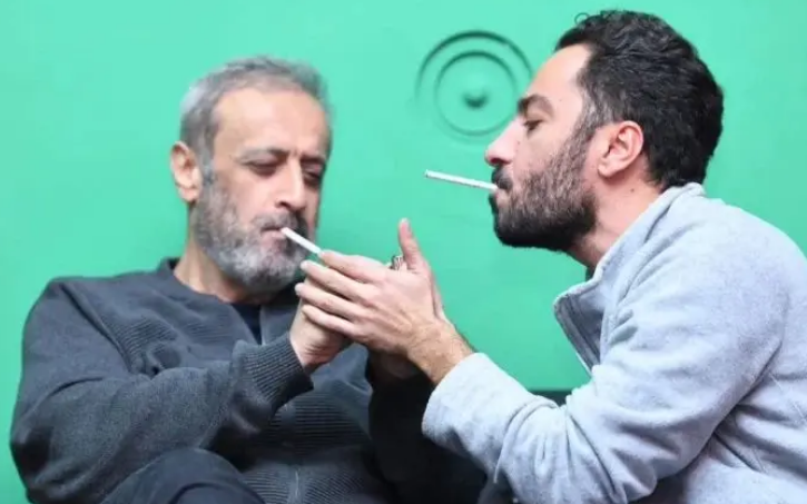عکسی از نوید محمدزاده با یک ژست ناجور+ تصویر عکسی از نوید محمدزاده با یک ژست ناجور+ تصویر
