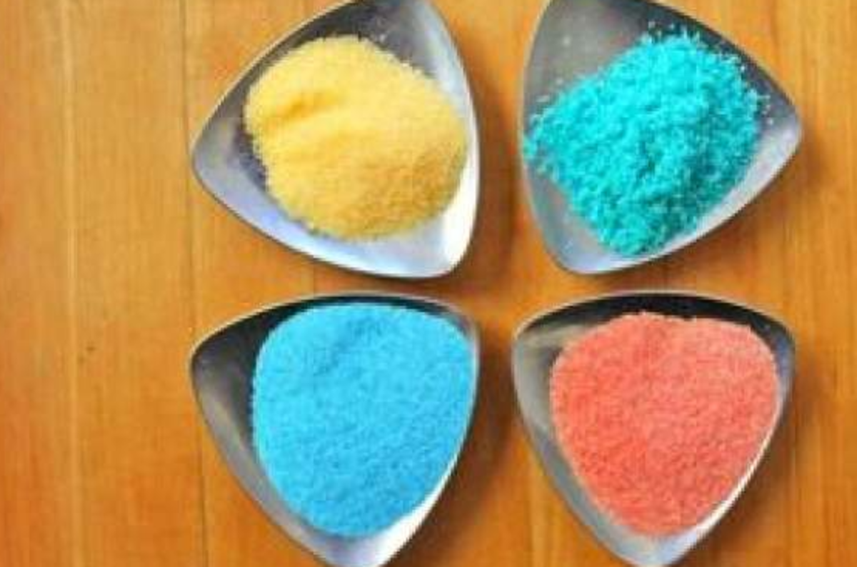 مصرف نمک‌های رنگی چه مشکلاتی به وجود می‌آورد؟