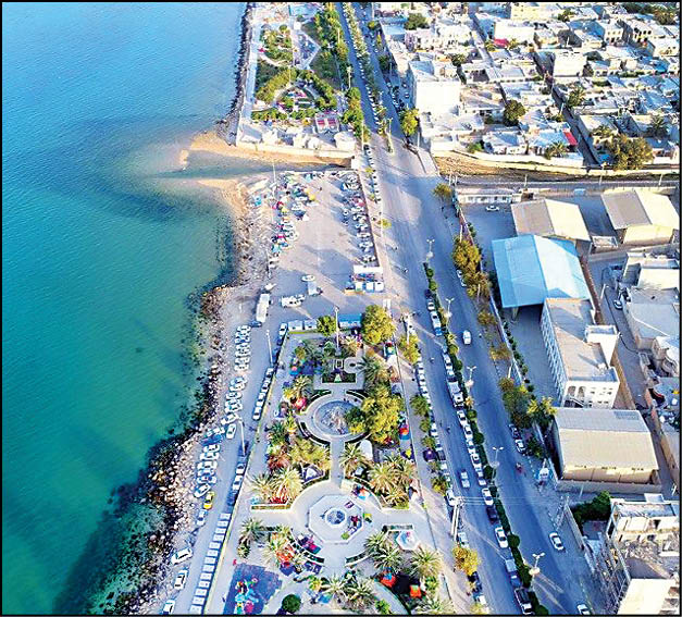 مستقیم عربستان، از بندرکنگان
