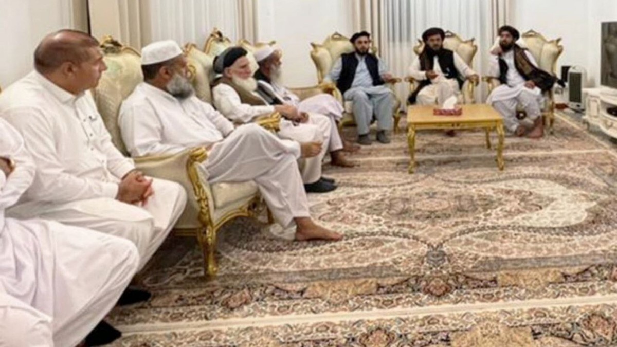 دیدار هیات طالبان با تجار افغانستانی‌