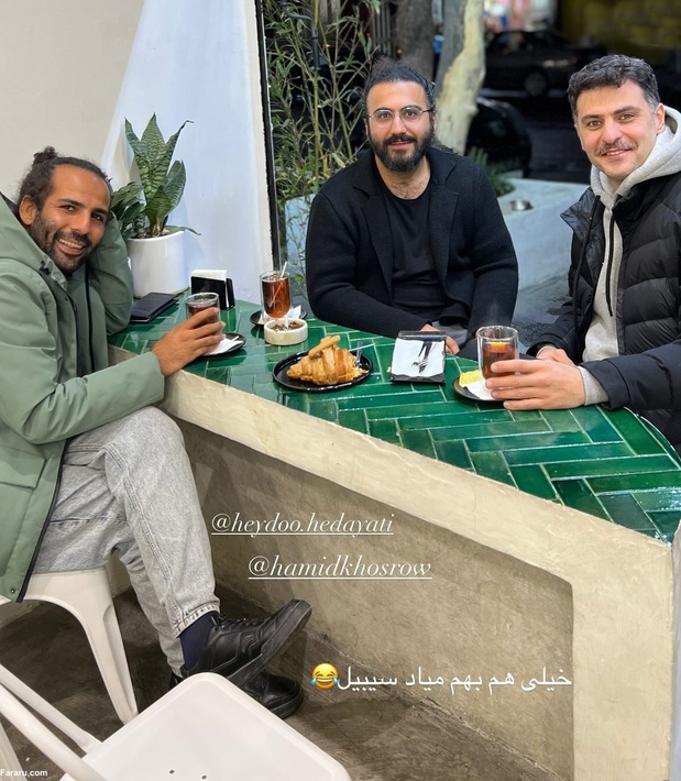 علی ضیا با سبیلاش بدل پوآرو شد!