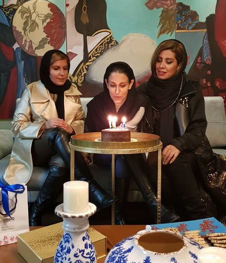 عکسی از جشن تولد ساده و خلوت شهرزاد، دختر جوان مهران مدیری