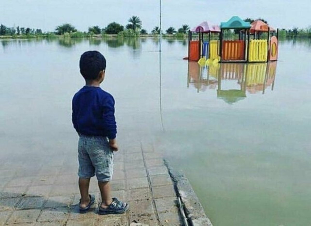 ویژه برنامه‌هایی برای کودکان مناطق سیل زده
