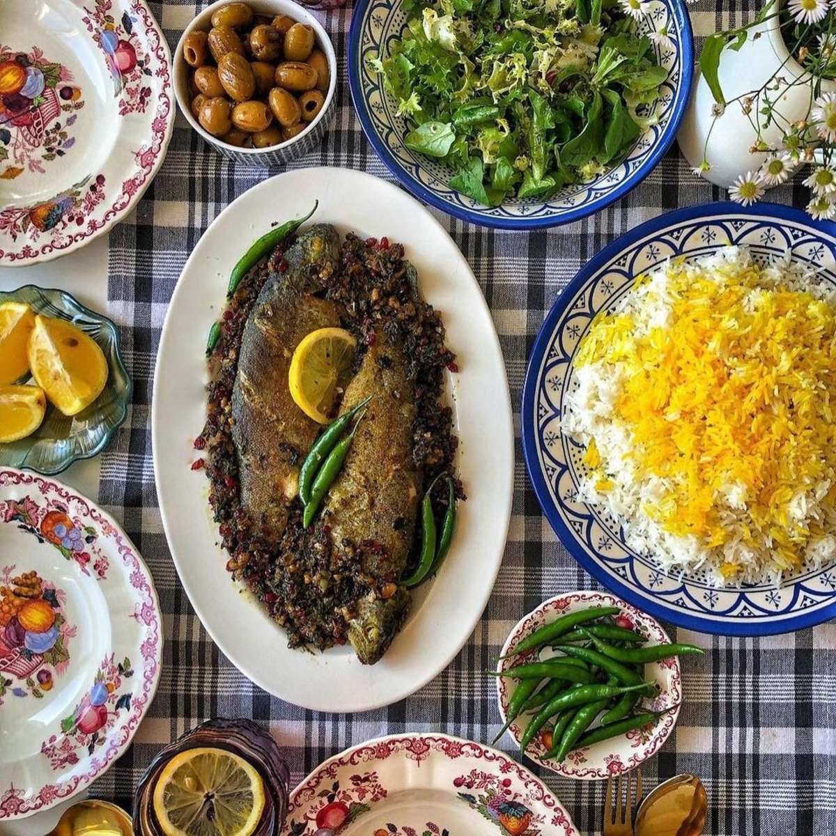 دستور طبخ ماهی ترد و لذیذ قزل آلا برای عید