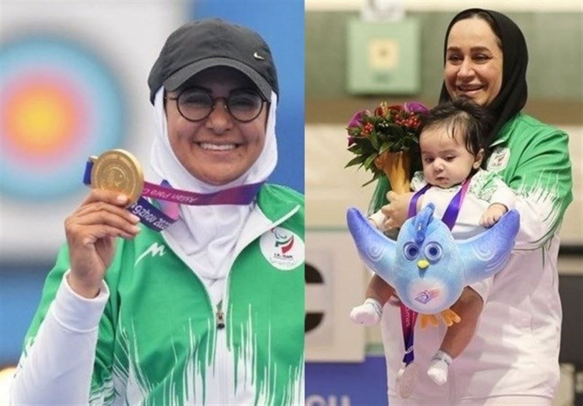 تجلیل کمیته پارالمپیک آسیا از جوانمردی و نعمتی به مناسبت روز جهانی زن