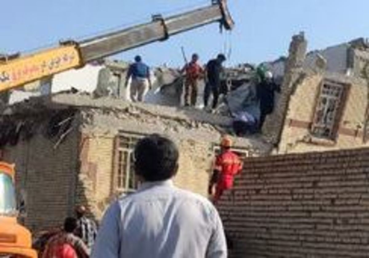 فوت جوان 26 ساله بخاطر سوختگی و ریزش آوار